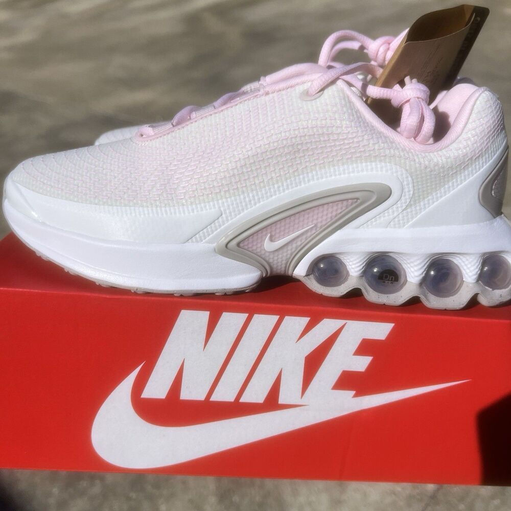 Nike Air Max DN Running White Pink Foam Grey IB4434-663 Youth 7/Women 8.5